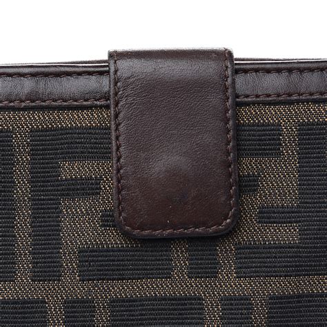 fendi zucca wallet price|buy fendi zucca online.